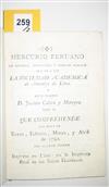 (LIMA--1792.) Mercurio peruano de historia, literatura y noticias públicas.